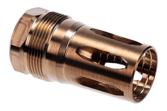 Rearden R2S Flash hider with heat treated finish